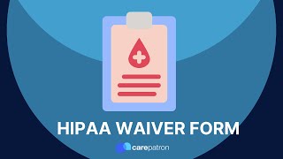 HIPAA Waiver Form