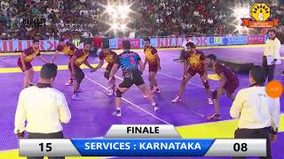 FINAL MATCH/THE FEDERATION CUP 2018/SERVICES VS KARNATAKA/FINALE DAY KABADDI 2018 kabady