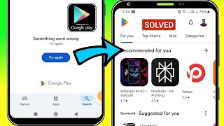 So beheben Sie das Problem „Etwas ist schiefgelaufen“ im Play Store. Problem erneut versuchen