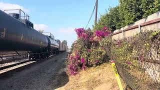 BNSF 3039 leads the 748 Job to the Alcoa Yard and El Segundo Yard at 228th Street