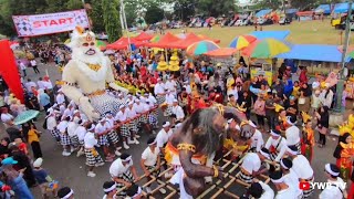 Karnaval Tanggul 2024 Peserta SMA Negeri 2 Tanggul bawa Ogoh Ogoh