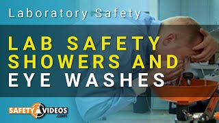 Safety Showers \u0026 Eye Wash Station Training for Lab Workers Video Preview