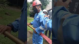 Cara Pegang Nozzle Yang Benar || Praktik Proteksi Hydrant || Part 1