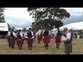 manawatu scottish pipe band medley turakina highland games 2025