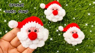 Crochet Christmas Santa Claus (ခရစ္စမက် ဘိုးဘိုးကြီး)