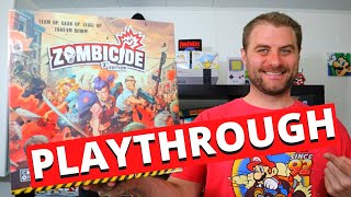 Zombicide 2nd Edition Playthrough - M9 Might Makes Right