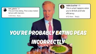 William Hanson Explains How to Eat Peas… One at a Time 😭 | British Etiquette | Savage Comment Song