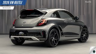 New 2026 VW Beetle Revealed - the return of the world's most iconic car!