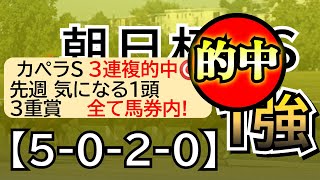 朝日杯フューチュリティS 2022 ⭐2週連続重賞的中⭐！！鉄板データから見つけた1強！