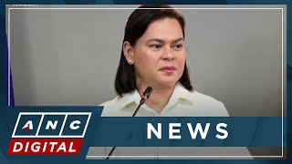 'Targeting one office': VP Sara says House hearing on confidential funds a political attack | ANC