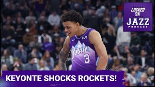 POSTCAST - Keyonte George's BEST Game Yet? Utah Jazz SHOCK Houston Rockets