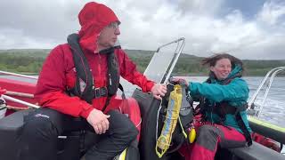 Powerboat Instructor Laura Smith, Outward Bound RYA Scotland Impact Awards.