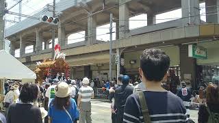 足代地車 東大阪市民ふれあい祭り