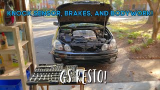 Restoring my 200,000 Mile Lexus GS 430! (Knock Sensor, Paint, and Brakes)