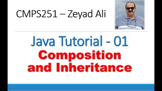 Java Tutorial-01 Composition and Inheritance Basics
