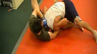 Sensei Mike vs Dennis MMA sparring match