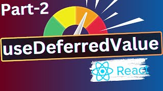 useDeferredValue hook in React | Comparing it with debounce |Explained by Frontend Master #reactjs