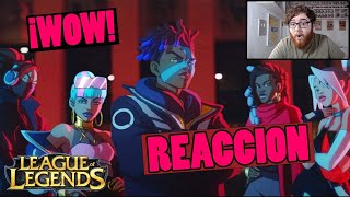 REACCIONO POR PRIMERA VEZ A True Damage - GIANTS | League of Legends