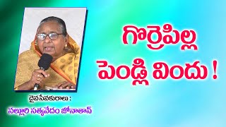 దైవసేవకురాలు నల్లూరి సత్యవేదం జోనాతాన్  గారు 19 11 2024