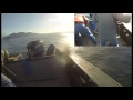 halibut strike 3 filmed underwater with gopro camera