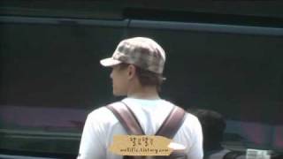 [FANCAM] 100707 2PM Incheon airport Junho Focus