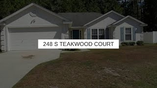 248 S Teakwood Court | Brunswick Real Estate