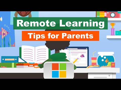 Distance learning tips for parents // Microsoft Education resources, Teams, and more