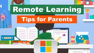 Remote Learning Tips For Parents // Microsoft Education resources, Teams, and more