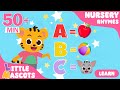 ✨ABC Song✨ | Learn Alphabets, numbers + more | Little Mascots Songs For Kids