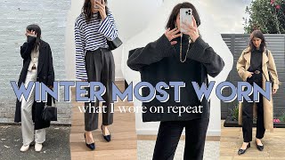 Winter Most Worn 2024 | My Cold Weather Style Staples