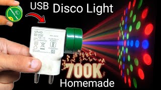 How to make USB Disco light using Boroline dibbi / Diy disco light
