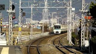 小田急小田原線　富水駅　小田急８０００形