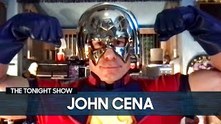 John Cena Gives an Exclusive Sneak Peek of His Peacemaker Costume