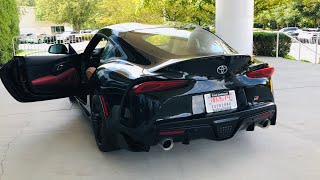 2020 Toyota Supra Launch Edition Review and Start-up