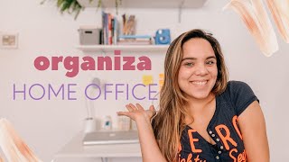 Homeoffice organizado | rotina organizada