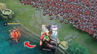 zilong 515 storm rider vs 100 minions (full damage item)