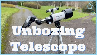 Unboxing Slokey SkyWays 40070 Telescope