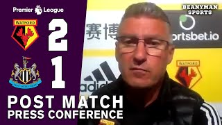 Watford 2-1 Newcastle - Nigel Pearson FULL Post Match Press Conference - Premier League