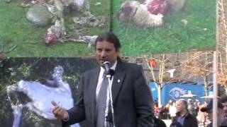 Anti-Wolf-Demo: SVP-Nationalrat Oskar Freysinger