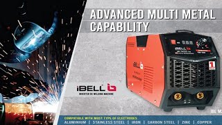 İBELL 220-78 Inverter ARC Multi Metal (SS/IRON/CARBON STEEL/COPPER/ALUMINIUM/ZINC) Welding Machine