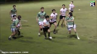 Okapi Wanderers Rugby FC U14 vs Cayman Rugby Highlights 01/18/2025 Fort Lauderdale , Florida