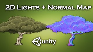 Make Your 2D Sprites Look like 3D using Normal Maps and 2D lights (Unity Tutorial)