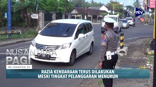 Razia Kendaraan Terus Dilakukan Meski Tingkat Pelanggaran Menurun