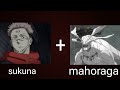 sukuna+ mahoraga (jjk)