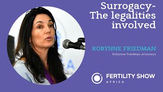 Surrogacy, the legalities involved presented Robynne Friedman, fertility law expert