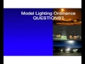 Model Lighting Ordinance