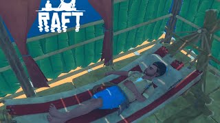 【RAFT】#4: 漂流サバイバル生活   ストーリー攻略していく。バルボア島攻略　熊とハチの島。ハチの巣採取。建築、家を建てる