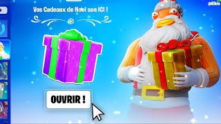 1er CADEAU de la FETE HIVERNAL DISPONIBLE sur Fortnite !! (skin gratuit)