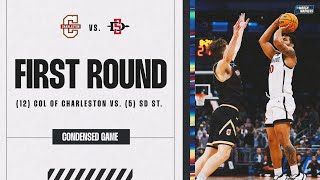San Diego State vs. Charleston - First Round NCAA tournament extended highlights