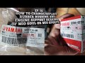 Ep. 1 How to replace rubber bushing and bearing in engine support of MIO SOUL/MIO SPORTY.